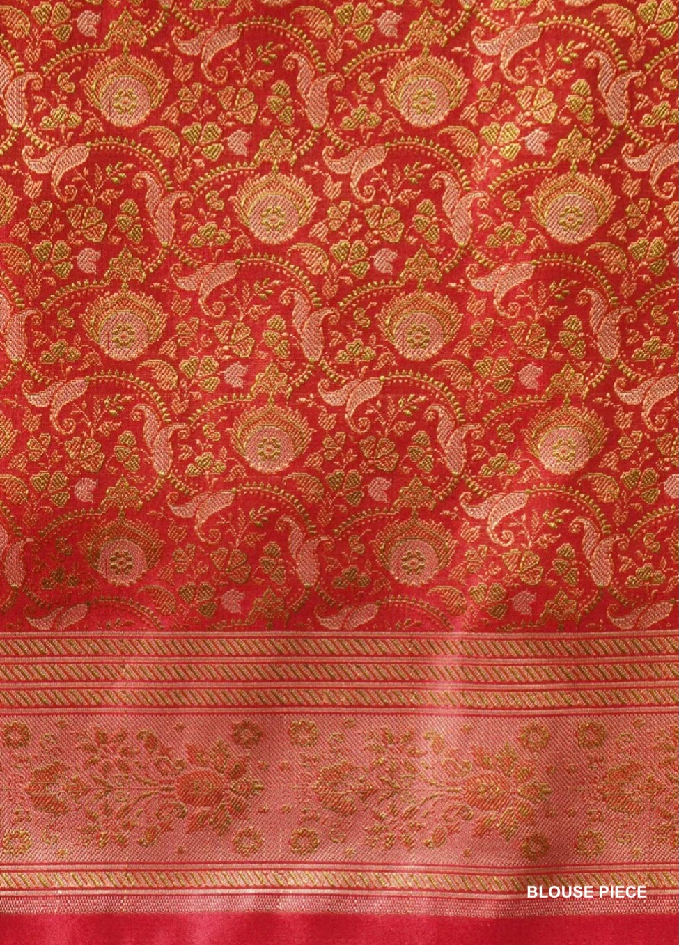 Pink Silk Banarasi Saree
