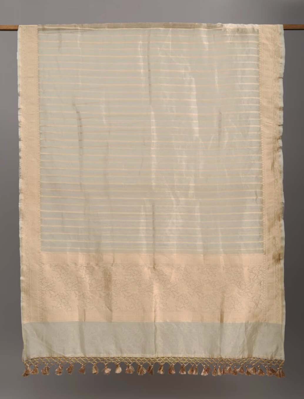 Gold Tissue Silk Banarasi Handloom Dupatta